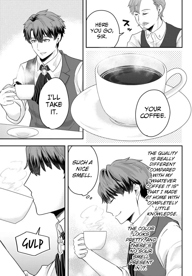 A Single Aristocrat Enjoys a Different World: The Graceful Life of a Man Who Never Gets Married Chapter 6 page 9 - Chapter 6: The Loner Noble Enjoys Coffee