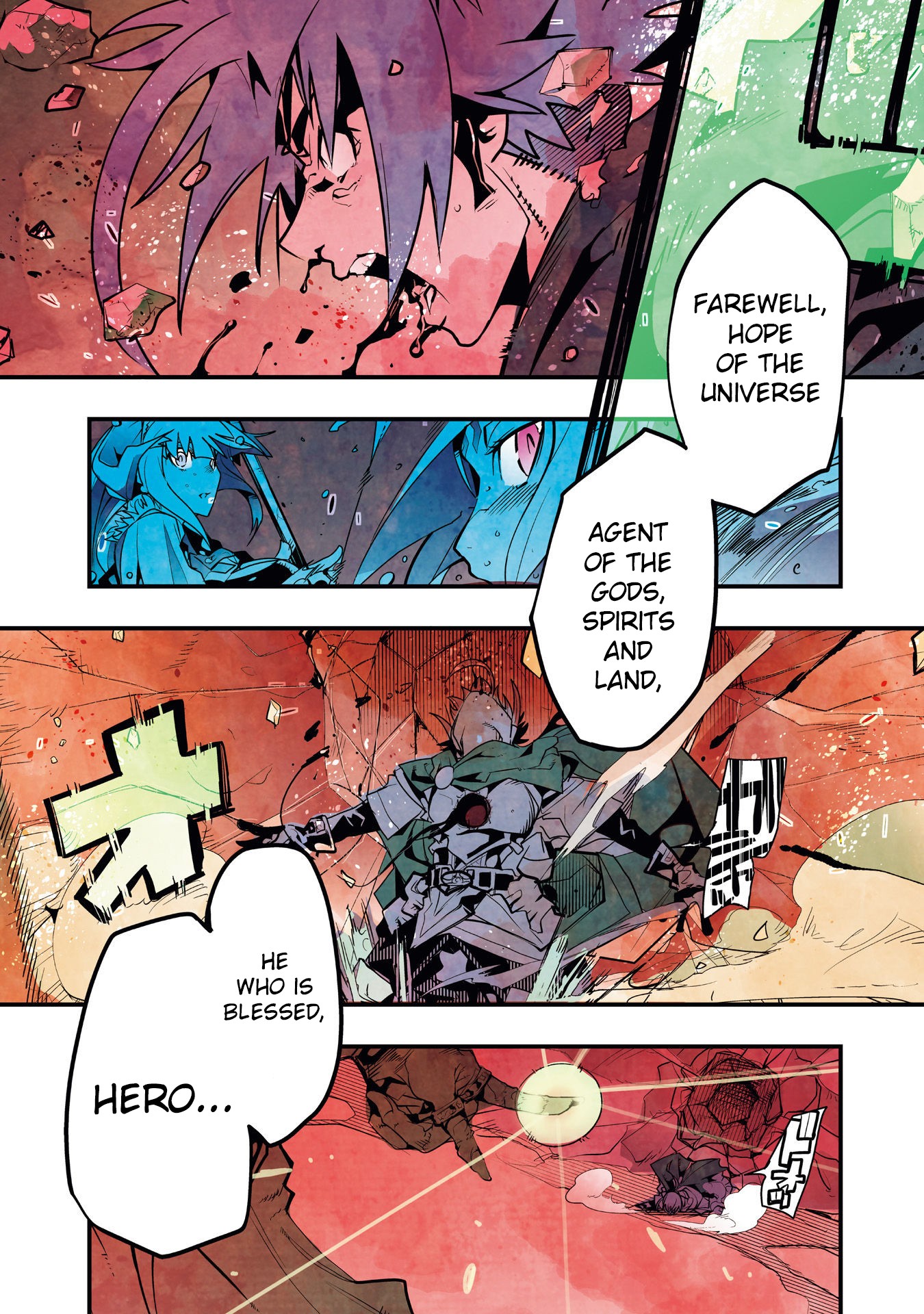 A Skeleton who was The Brave Chapter 1 page 2 - Chapter 1: The new adventurer (a skeleton) fights an orc in his first town!