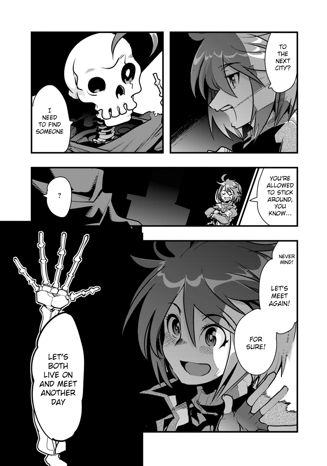 A Skeleton who was The Brave Chapter 1 page 69 - Chapter 1: The new adventurer (a skeleton) fights an orc in his first town!