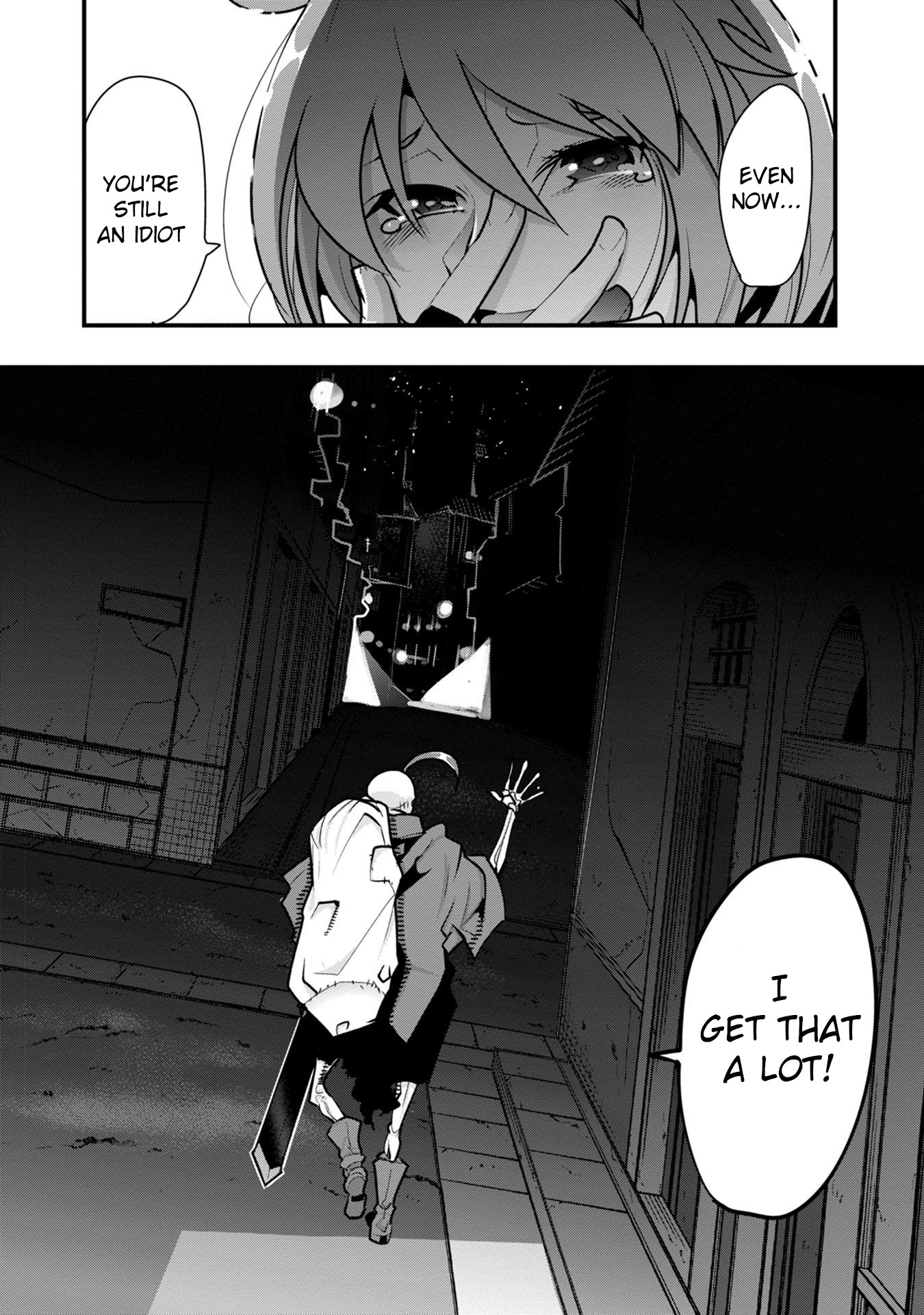 A Skeleton who was The Brave Chapter 1 page 70 - Chapter 1: The new adventurer (a skeleton) fights an orc in his first town!