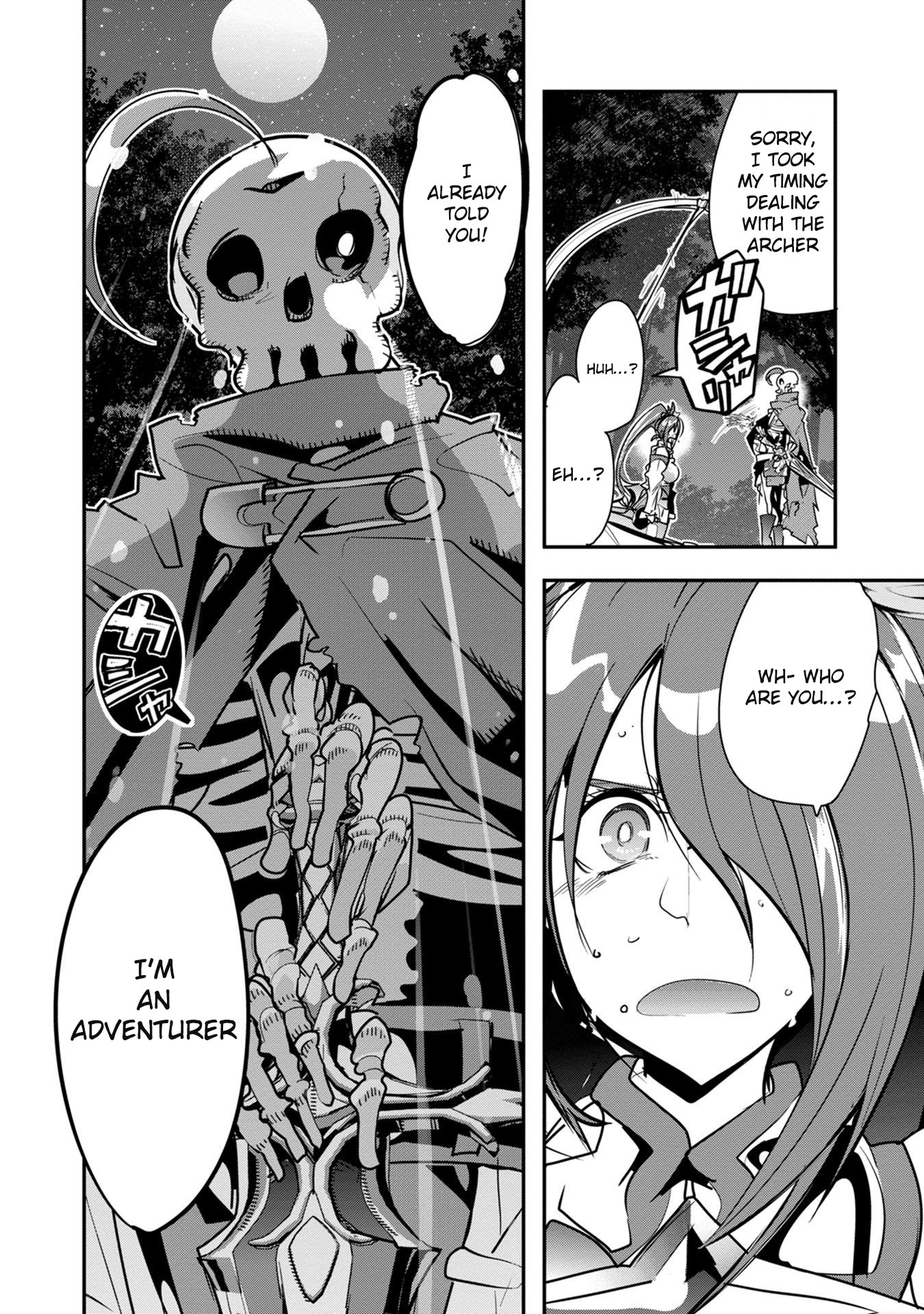 A Skeleton who was The Brave Chapter 2 page 27 - Chapter 2: The skeleton adventurer challenges an underground dungeon, just like an undead would. (Part 1)