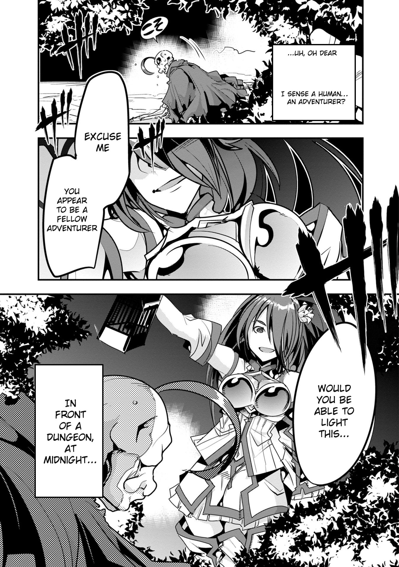 A Skeleton who was The Brave Chapter 2 page 6 - Chapter 2: The skeleton adventurer challenges an underground dungeon, just like an undead would. (Part 1)