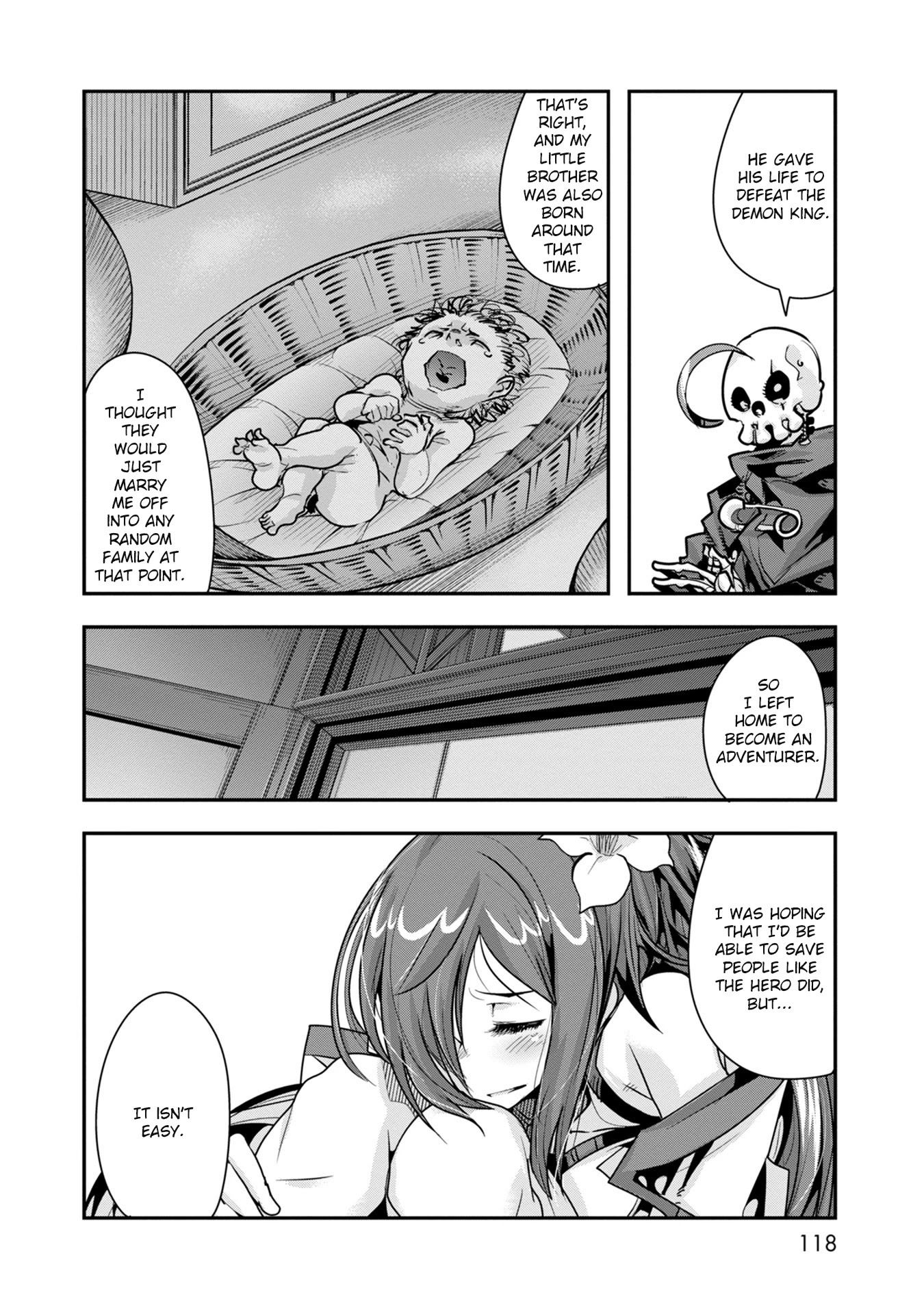 A Skeleton who was The Brave Chapter 3 page 19 - Chapter 3: The skeleton adventurer challenges an underground dungeon, just like an undead would. (Part 2)