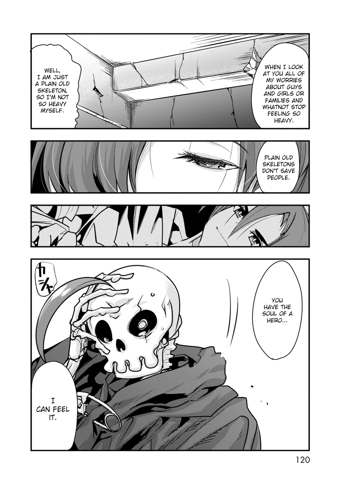 A Skeleton who was The Brave Chapter 3 page 21 - Chapter 3: The skeleton adventurer challenges an underground dungeon, just like an undead would. (Part 2)