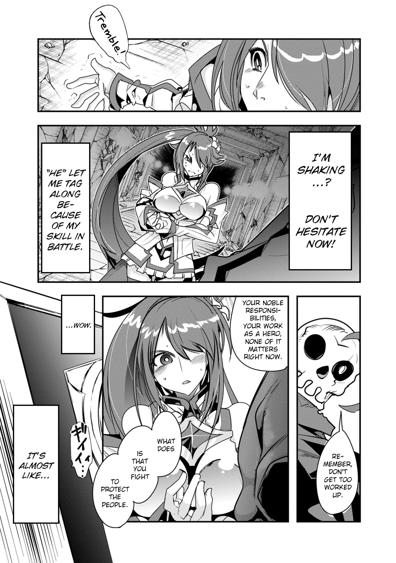 A Skeleton who was The Brave Chapter 3 page 26 - Chapter 3: The skeleton adventurer challenges an underground dungeon, just like an undead would. (Part 2)
