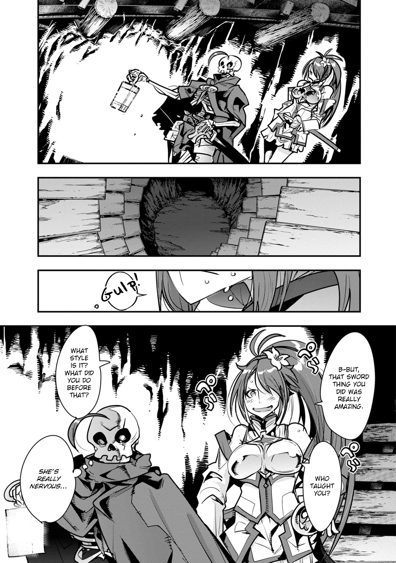 A Skeleton who was The Brave Chapter 3 page 4 - Chapter 3: The skeleton adventurer challenges an underground dungeon, just like an undead would. (Part 2)