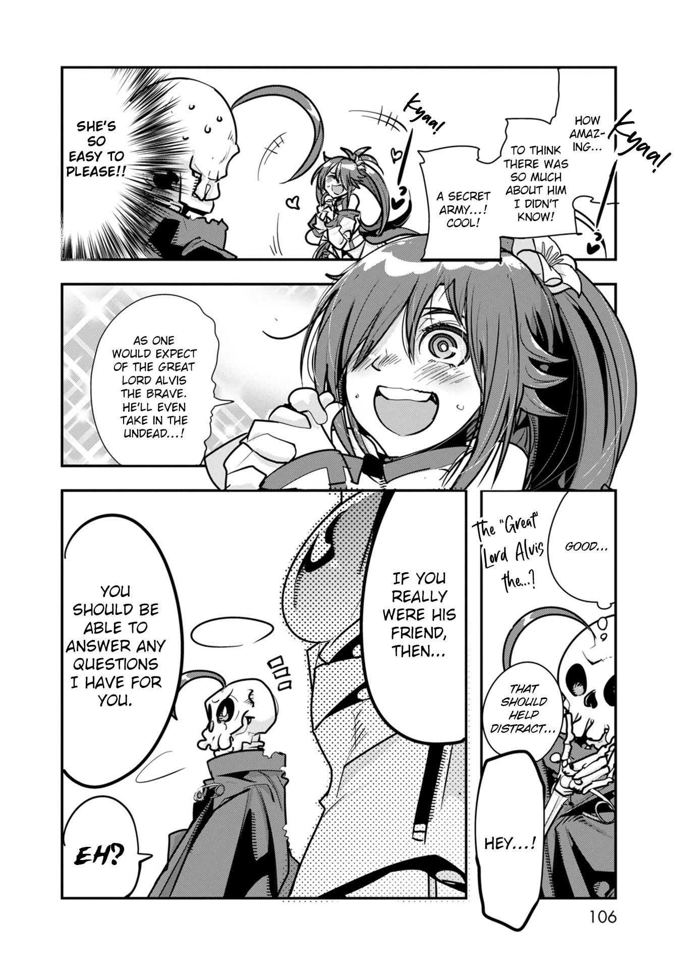 A Skeleton who was The Brave Chapter 3 page 7 - Chapter 3: The skeleton adventurer challenges an underground dungeon, just like an undead would. (Part 2)