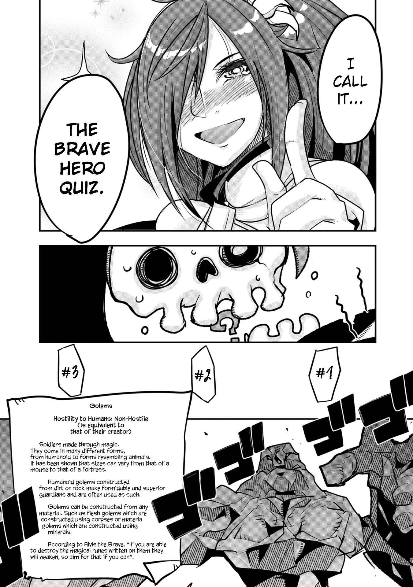 A Skeleton who was The Brave Chapter 3 page 8 - Chapter 3: The skeleton adventurer challenges an underground dungeon, just like an undead would. (Part 2)