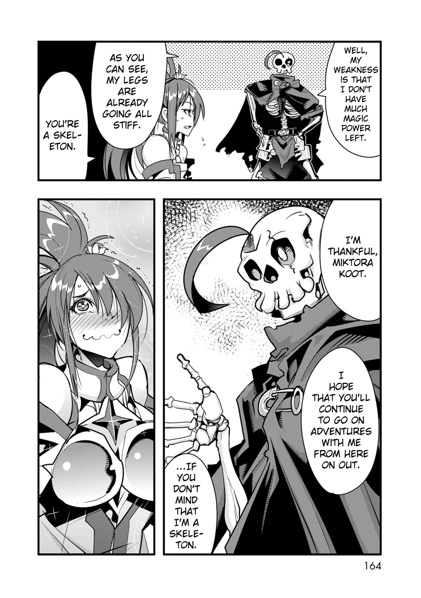 A Skeleton who was The Brave Chapter 5 page 12 - Chapter 5: The skeleton adventurer challenges an underground dungeon, just like an undead would. (Part 4)