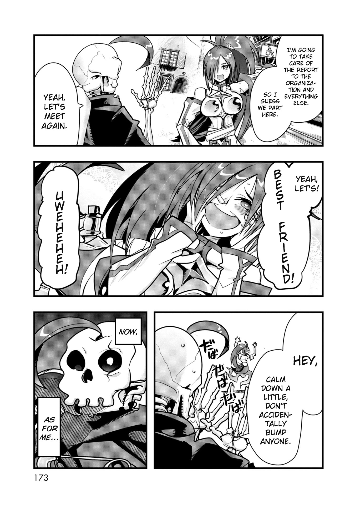 A Skeleton who was The Brave Chapter 5 page 21 - Chapter 5: The skeleton adventurer challenges an underground dungeon, just like an undead would. (Part 4)