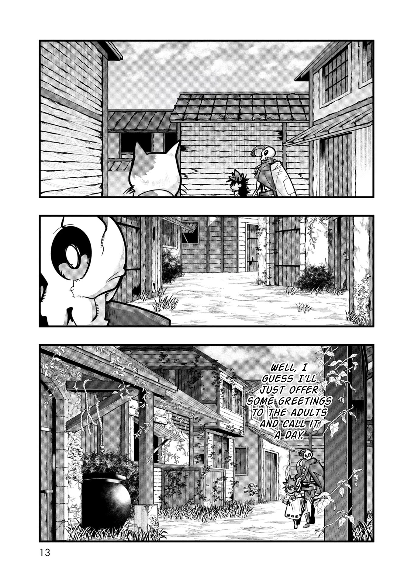 A Skeleton who was The Brave Chapter 6 page 12 - Chapter 6: Former Brave, Raising Children (Part 1)