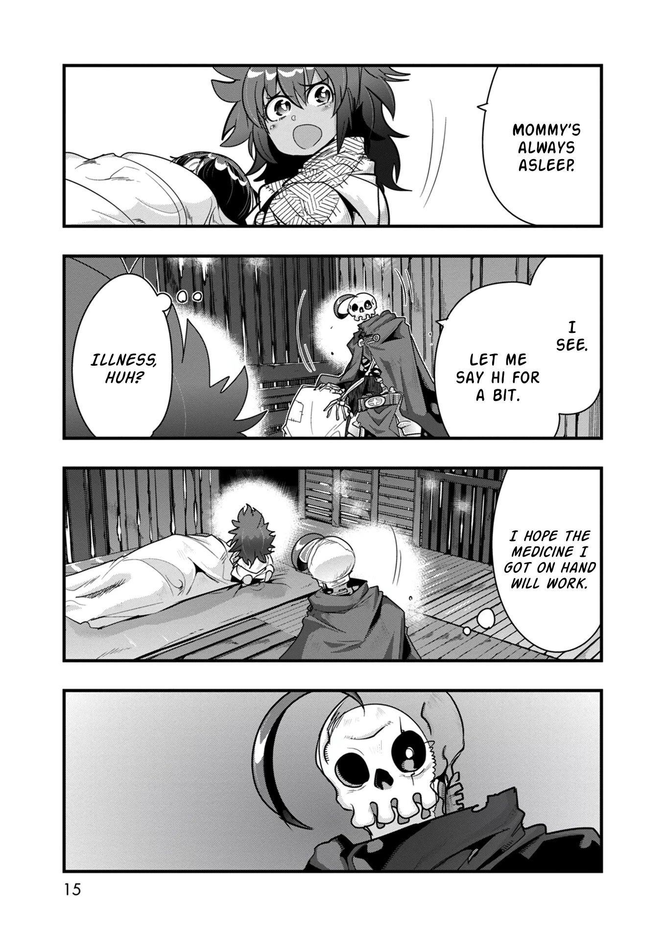A Skeleton who was The Brave Chapter 6 page 14 - Chapter 6: Former Brave, Raising Children (Part 1)