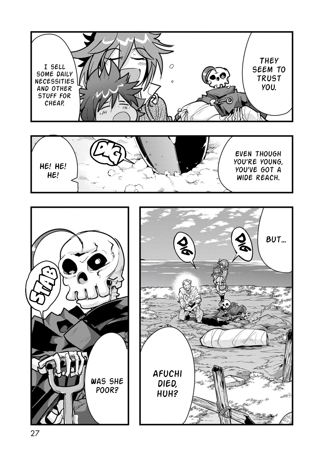A Skeleton who was The Brave Chapter 6 page 26 - Chapter 6: Former Brave, Raising Children (Part 1)