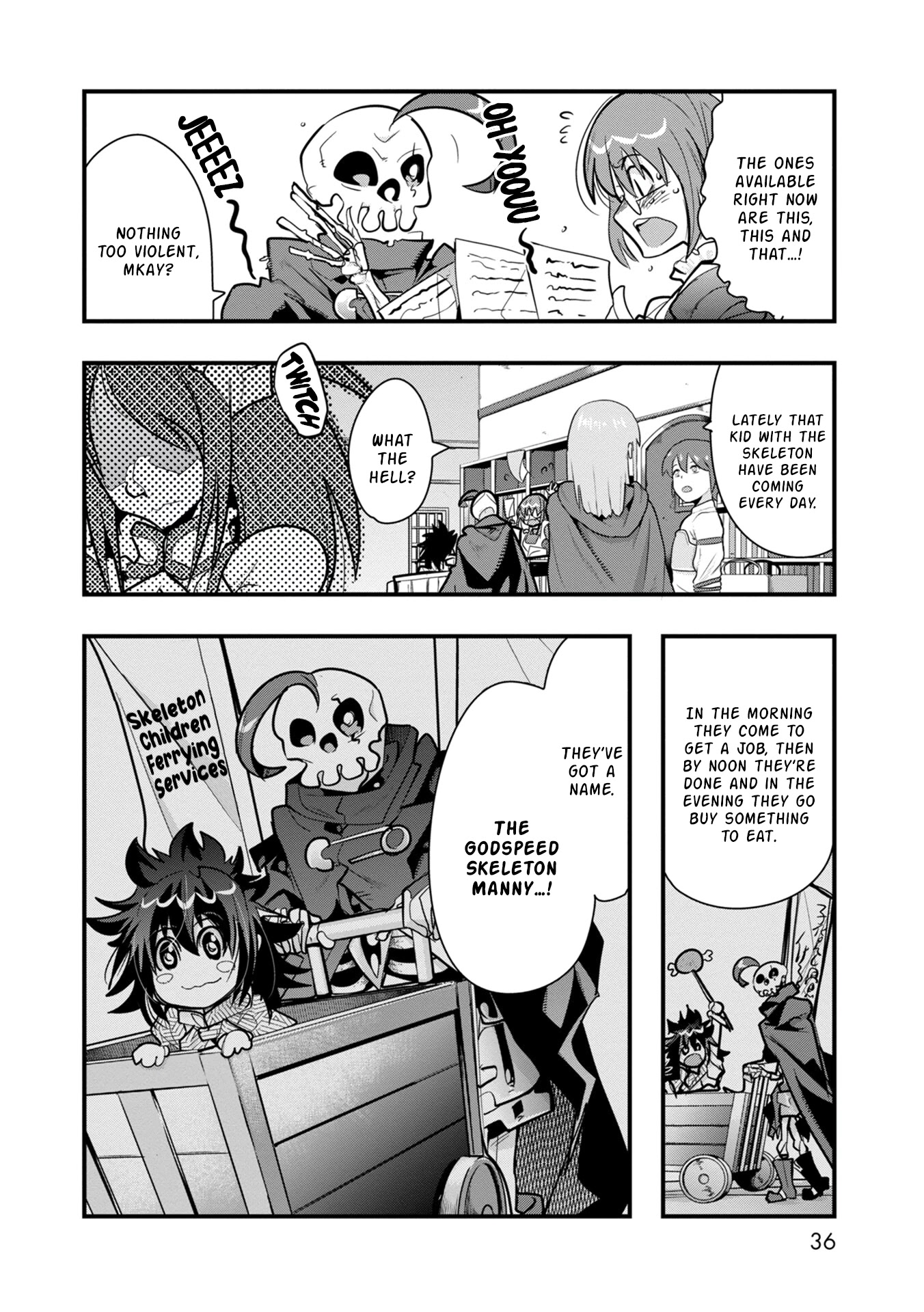 A Skeleton who was The Brave Chapter 6 page 35 - Chapter 6: Former Brave, Raising Children (Part 1)
