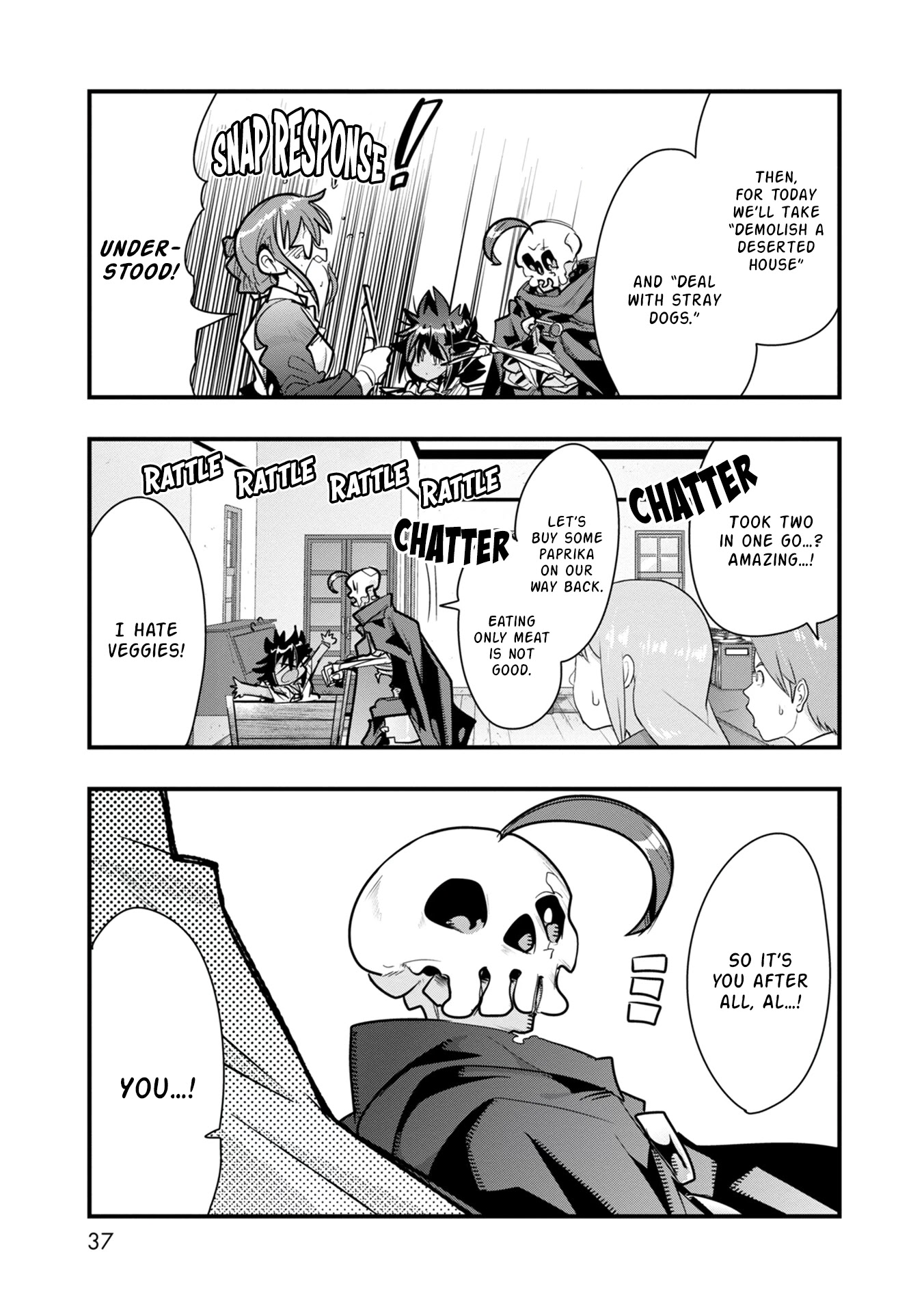 A Skeleton who was The Brave Chapter 6 page 36 - Chapter 6: Former Brave, Raising Children (Part 1)