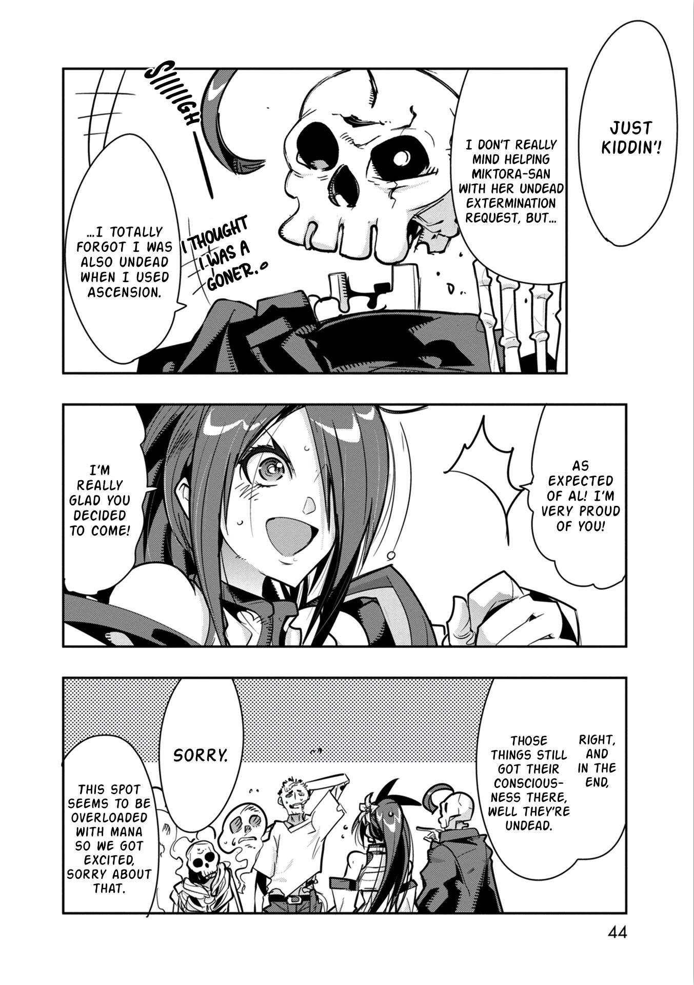 A Skeleton who was The Brave Chapter 7 page 6 - Chapter 7: Former Brave, Raising Children (Part 2)