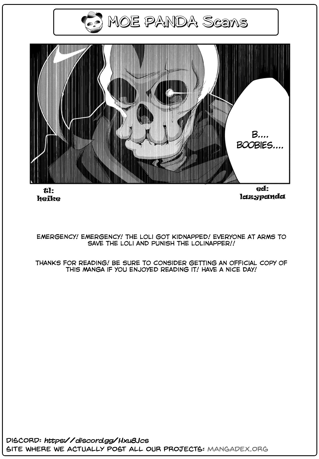 A Skeleton who was The Brave Chapter 8 page 35 - Chapter 8: Former Brave, Raising Children (Part 3)