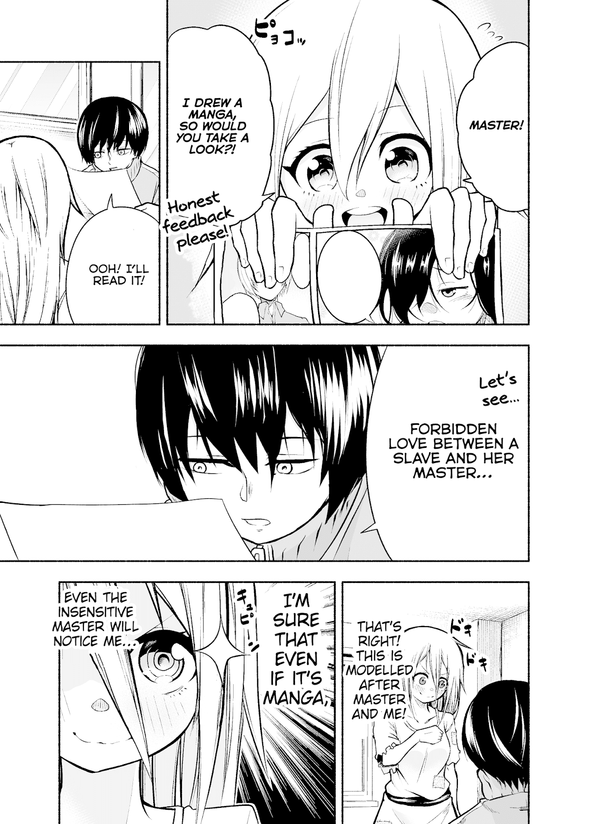 A Slave Who Wants To Do Perverted Things With Her Master Chapter 12 page 1 - Chapter 12