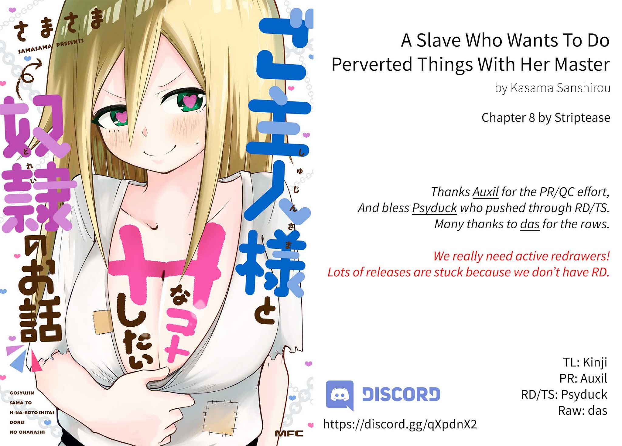 A Slave Who Wants To Do Perverted Things With Her Master Chapter 8 page 1 - Chapter 8
