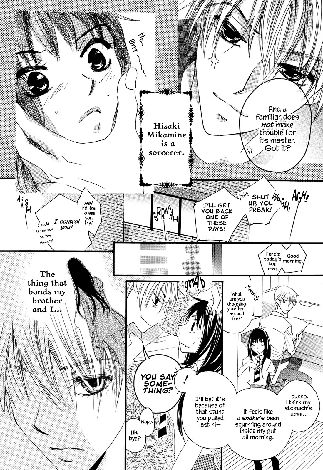 A Sorcerer Entered into a Contract Chapter 0 page 4 - Chapter 0: Oneshot