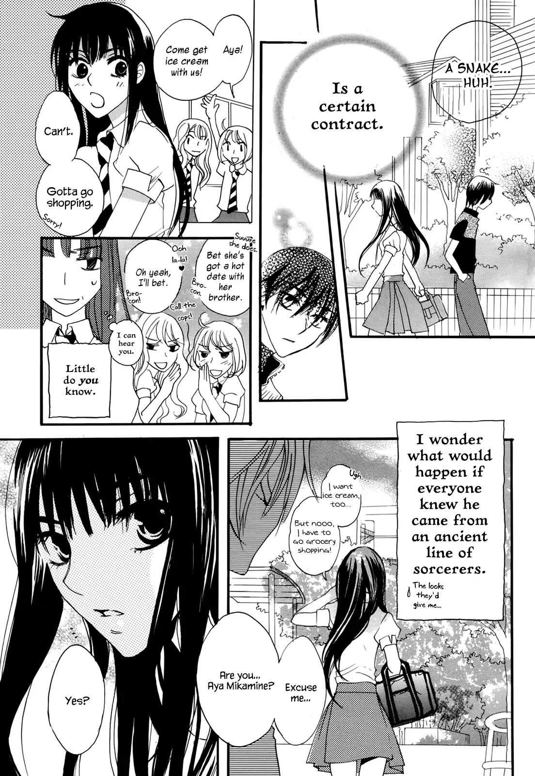 A Sorcerer Entered into a Contract Chapter 0 page 5 - Chapter 0: Oneshot