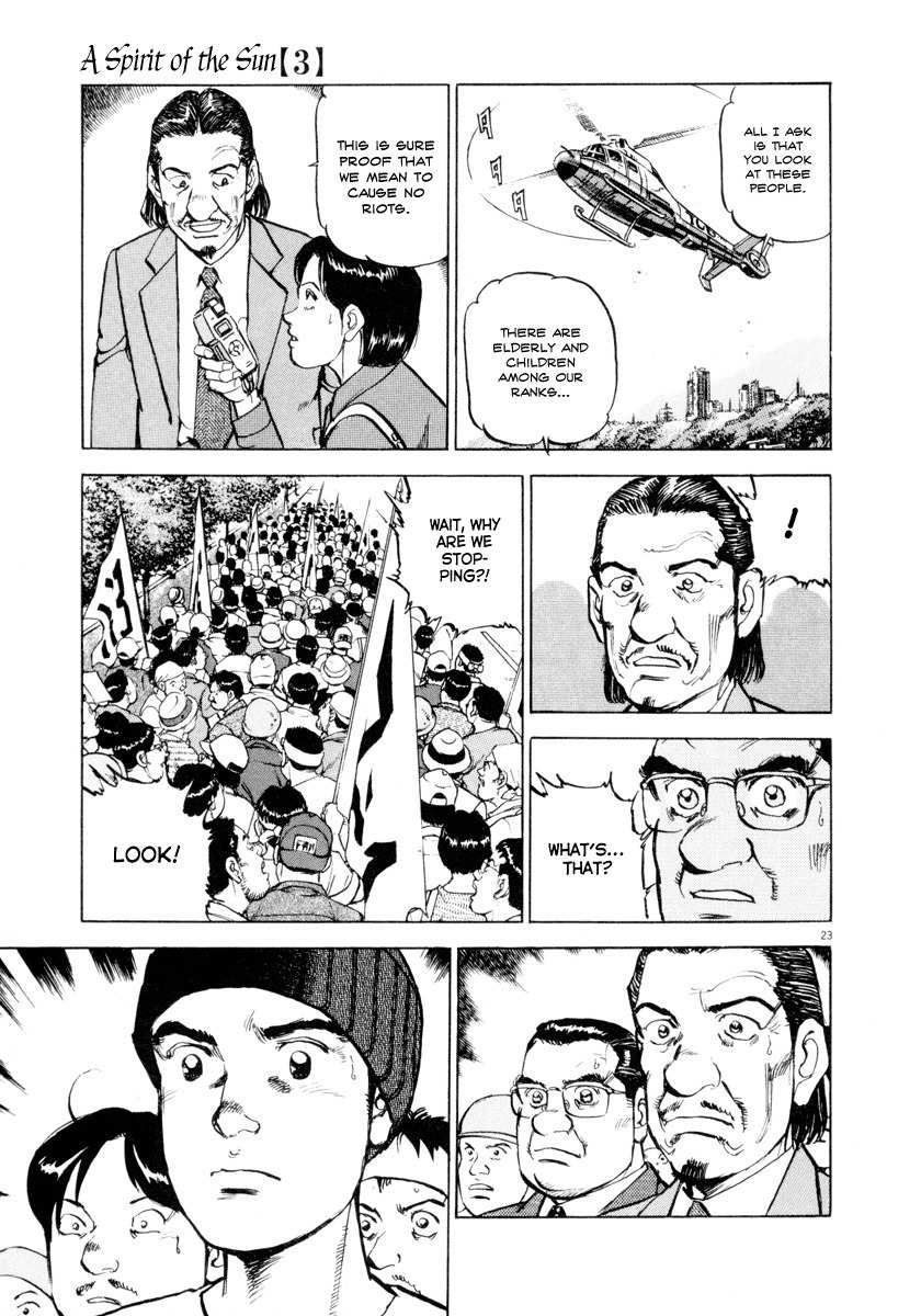 A Spirit of the Sun Chapter 17 page 22 - Chapter 17: Enormous Will