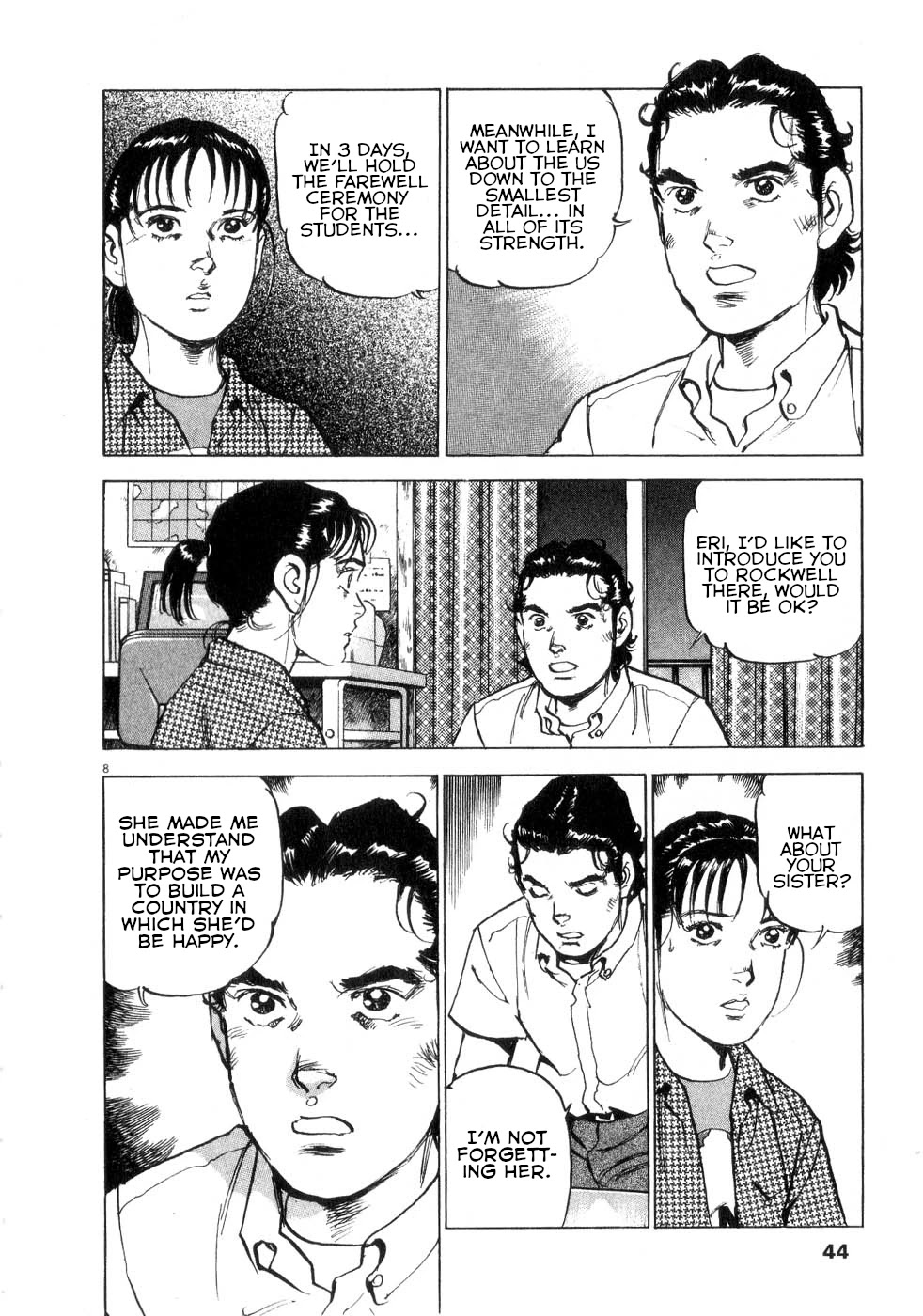 A Spirit of the Sun Chapter 39 page 8 - Chapter 39: Misao and Eri