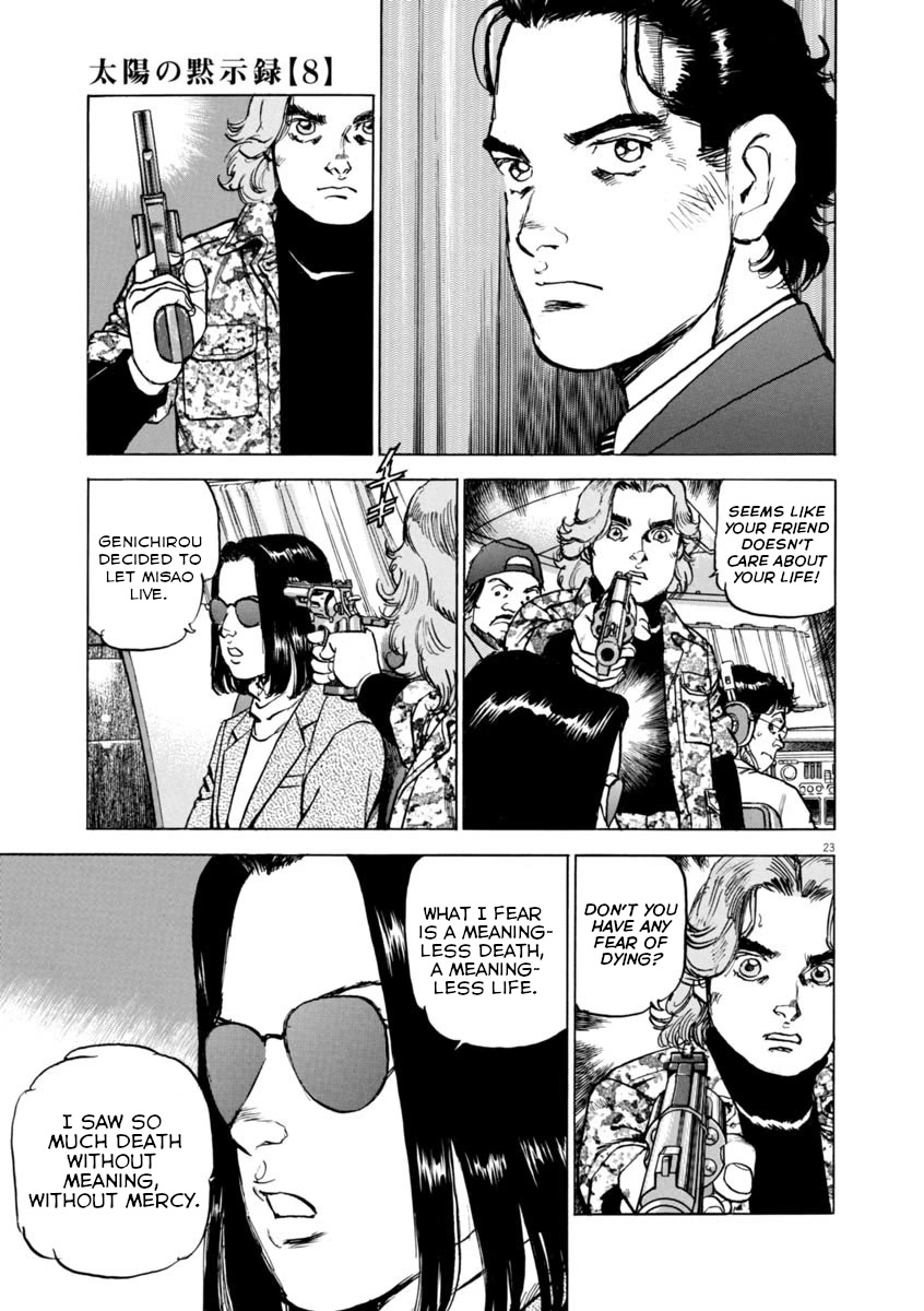 A Spirit of the Sun Chapter 56 page 23 - Chapter 56: Misao and Genichiro