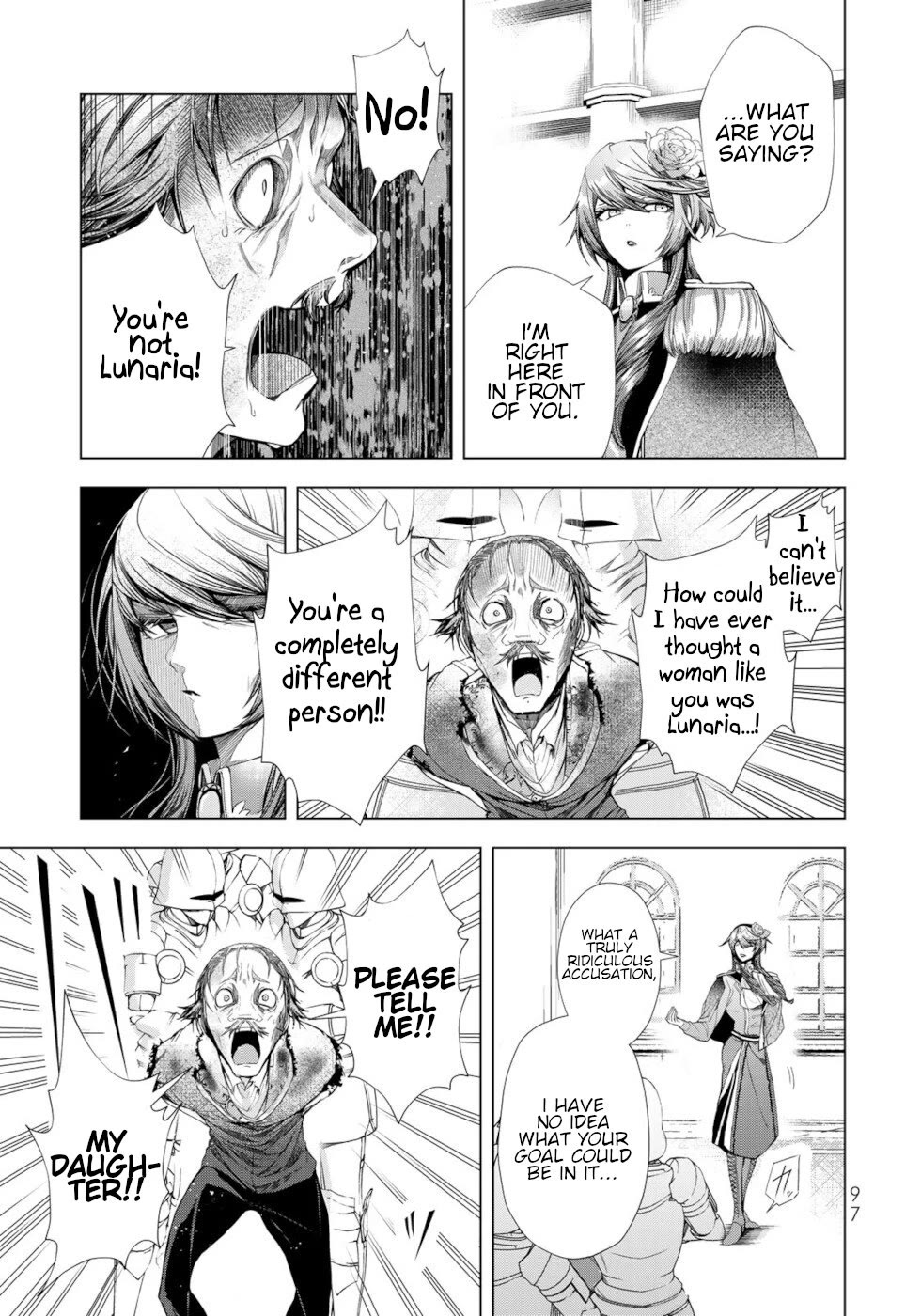 A Splendid Revenge Story of a Super-Dreadnought Cheat Villainess Chapter 11 page 15 - Chapter 11: Who Are You?