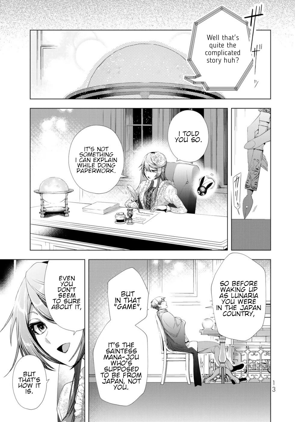A Splendid Revenge Story of a Super-Dreadnought Cheat Villainess Chapter 13 page 11 - Chapter 13: Game Start