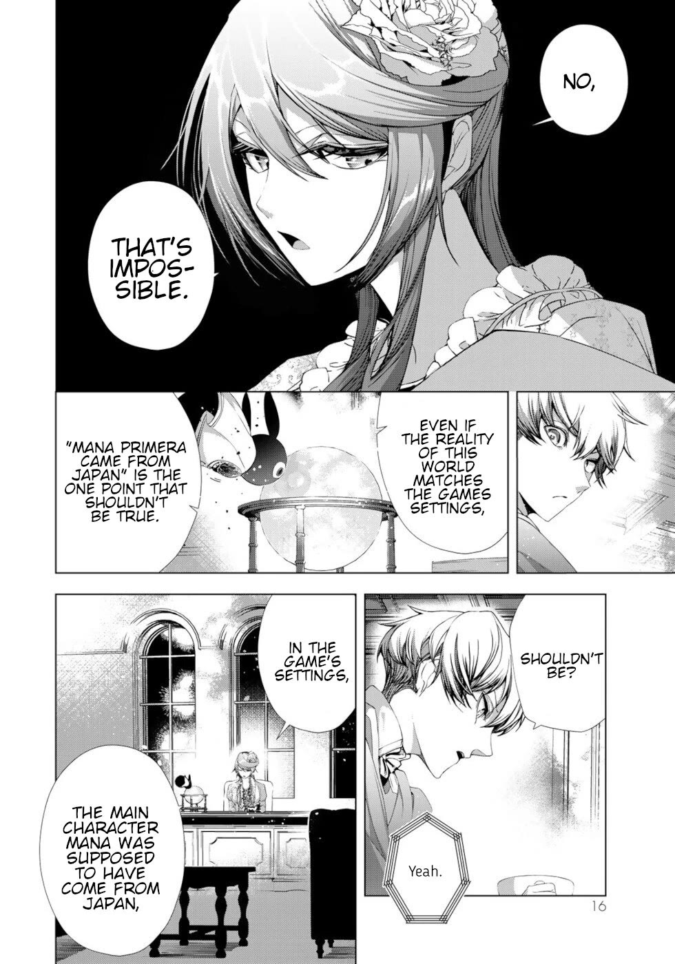 A Splendid Revenge Story of a Super-Dreadnought Cheat Villainess Chapter 13 page 14 - Chapter 13: Game Start