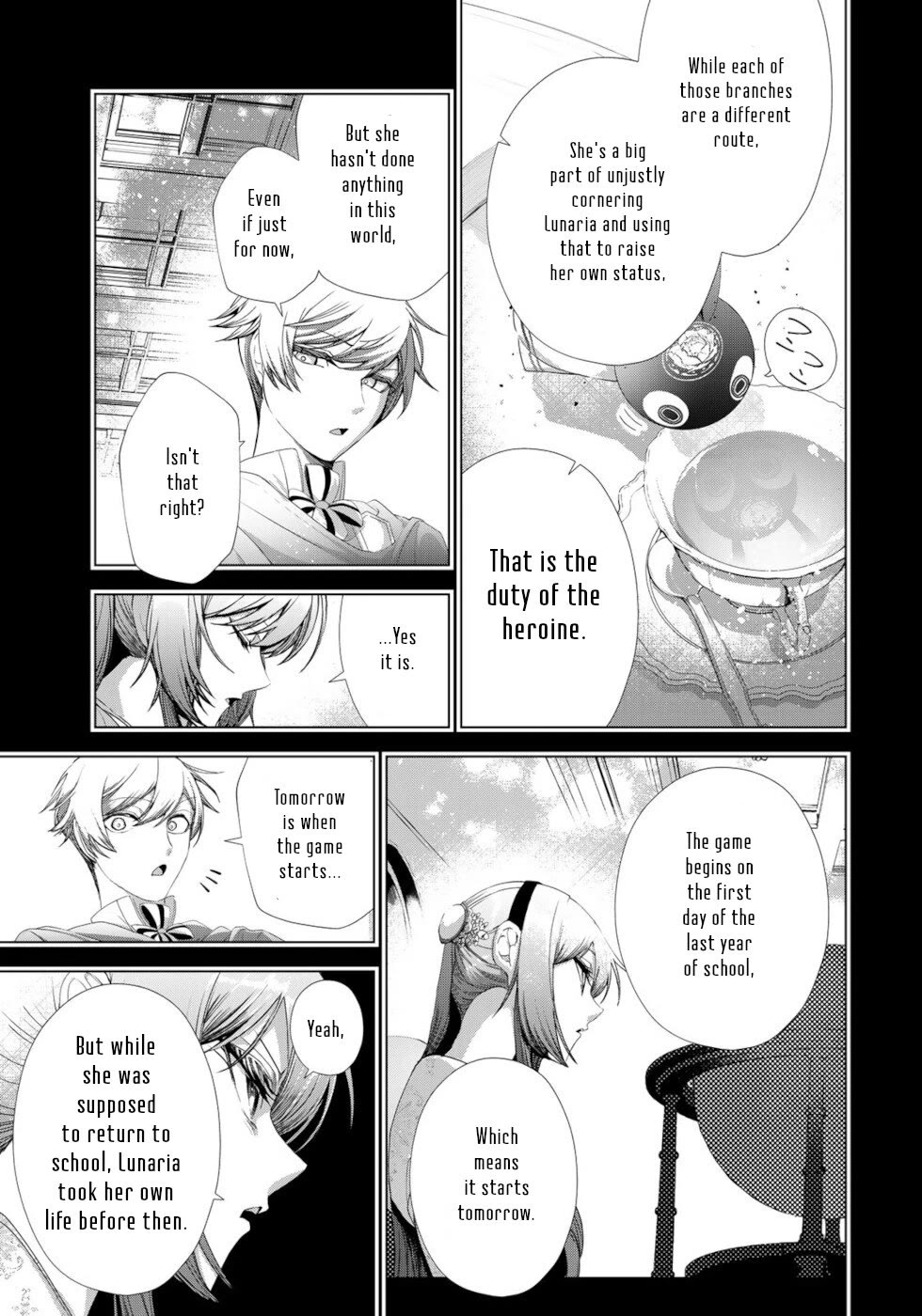 A Splendid Revenge Story of a Super-Dreadnought Cheat Villainess Chapter 13 page 27 - Chapter 13: Game Start