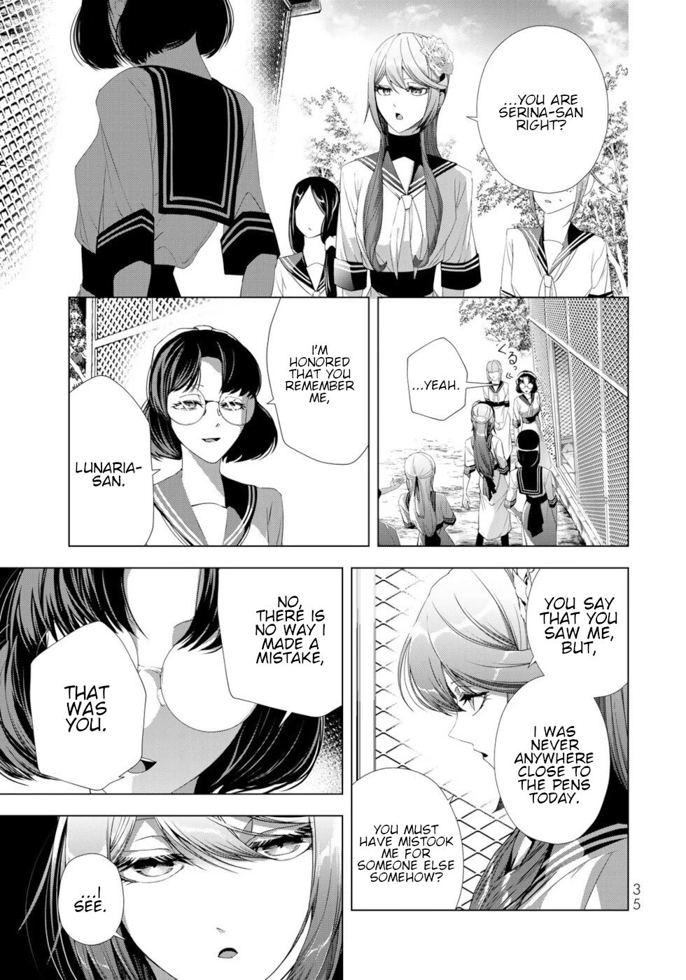 A Splendid Revenge Story of a Super-Dreadnought Cheat Villainess Chapter 17 page 33 - Chapter 17: Serina-san's Idol