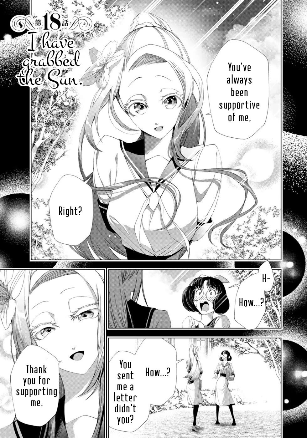 A Splendid Revenge Story of a Super-Dreadnought Cheat Villainess Chapter 18 page 1 - Chapter 18: I Have Grabbed The Sun
