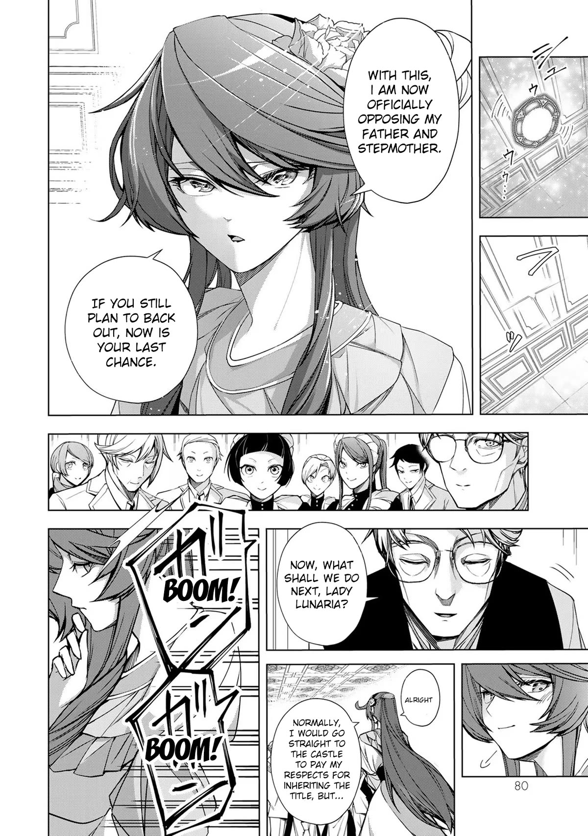 A Splendid Revenge Story of a Super-Dreadnought Cheat Villainess Chapter 2 page 30 - Chapter 2