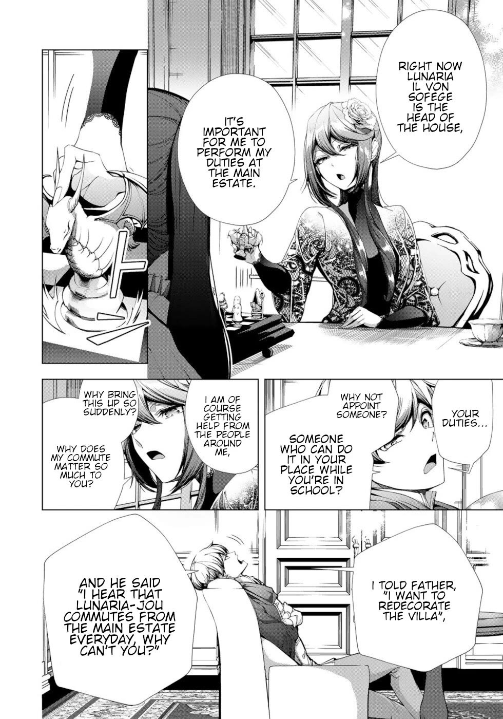A Splendid Revenge Story of a Super-Dreadnought Cheat Villainess Chapter 20 page 2 - Chapter 20: Eerie Silence
