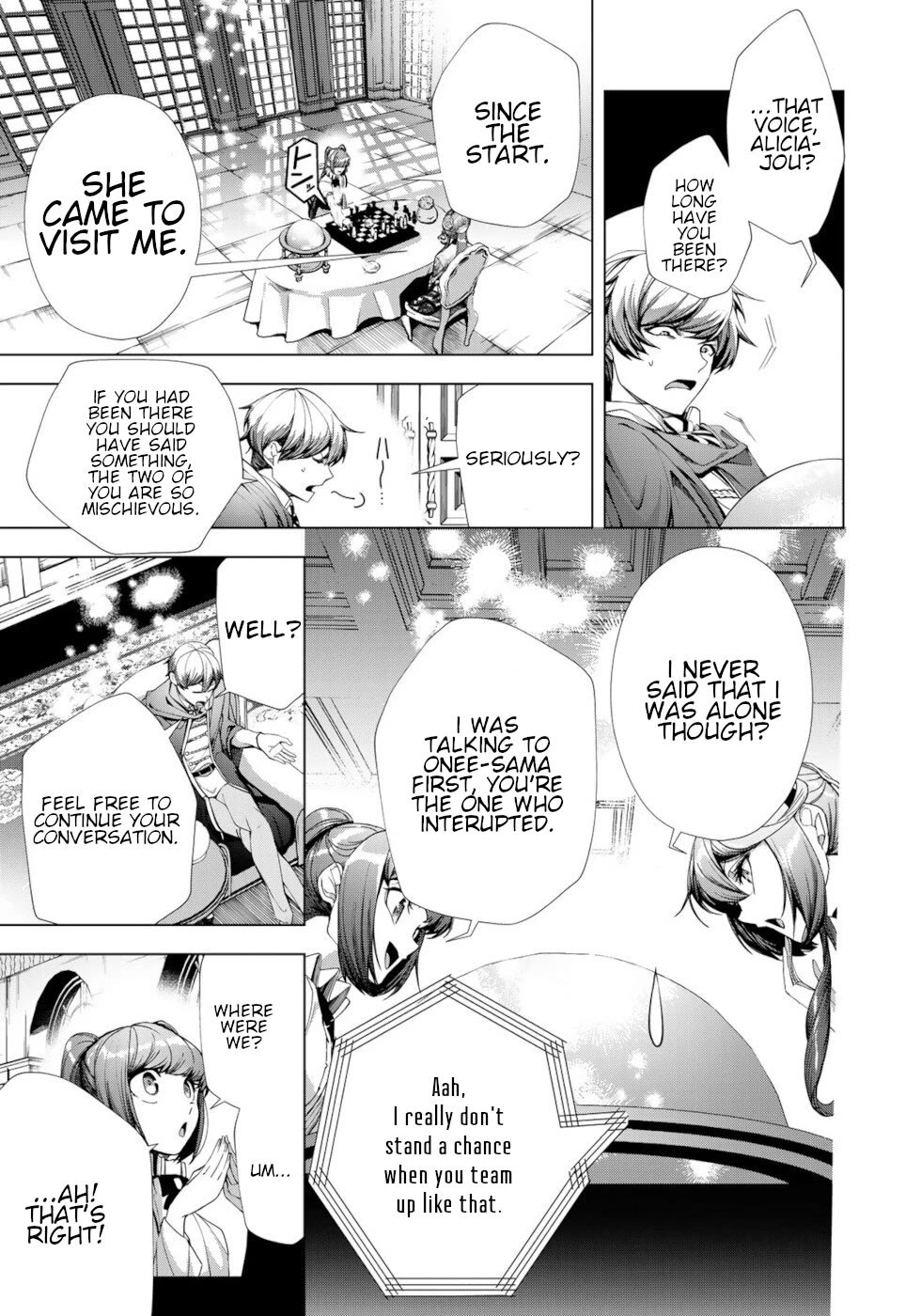 A Splendid Revenge Story of a Super-Dreadnought Cheat Villainess Chapter 20 page 5 - Chapter 20: Eerie Silence