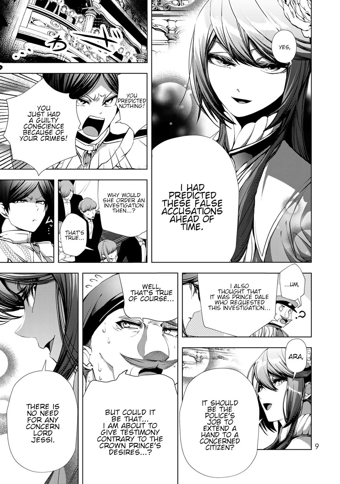 A Splendid Revenge Story of a Super-Dreadnought Cheat Villainess Chapter 25 page 7 - Chapter 25: What These Three Can Do