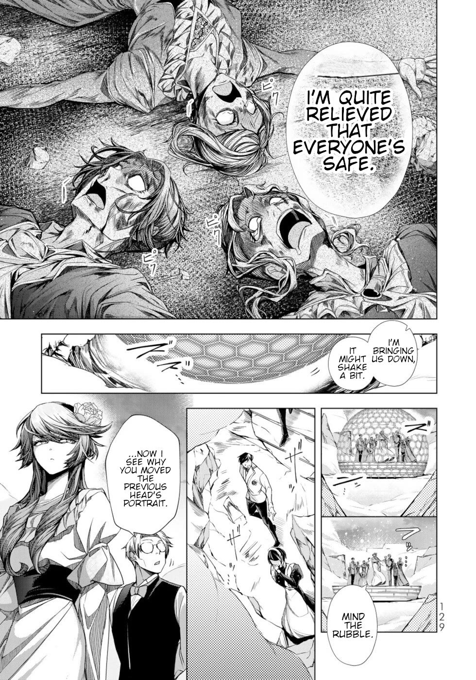 A Splendid Revenge Story of a Super-Dreadnought Cheat Villainess Chapter 8 page 13 - Chapter 8: Everyone's Safe