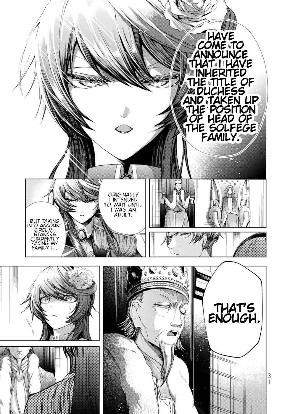 A Splendid Revenge Story of a Super-Dreadnought Cheat Villainess Chapter 9 page 28 - Chapter 9: Audience