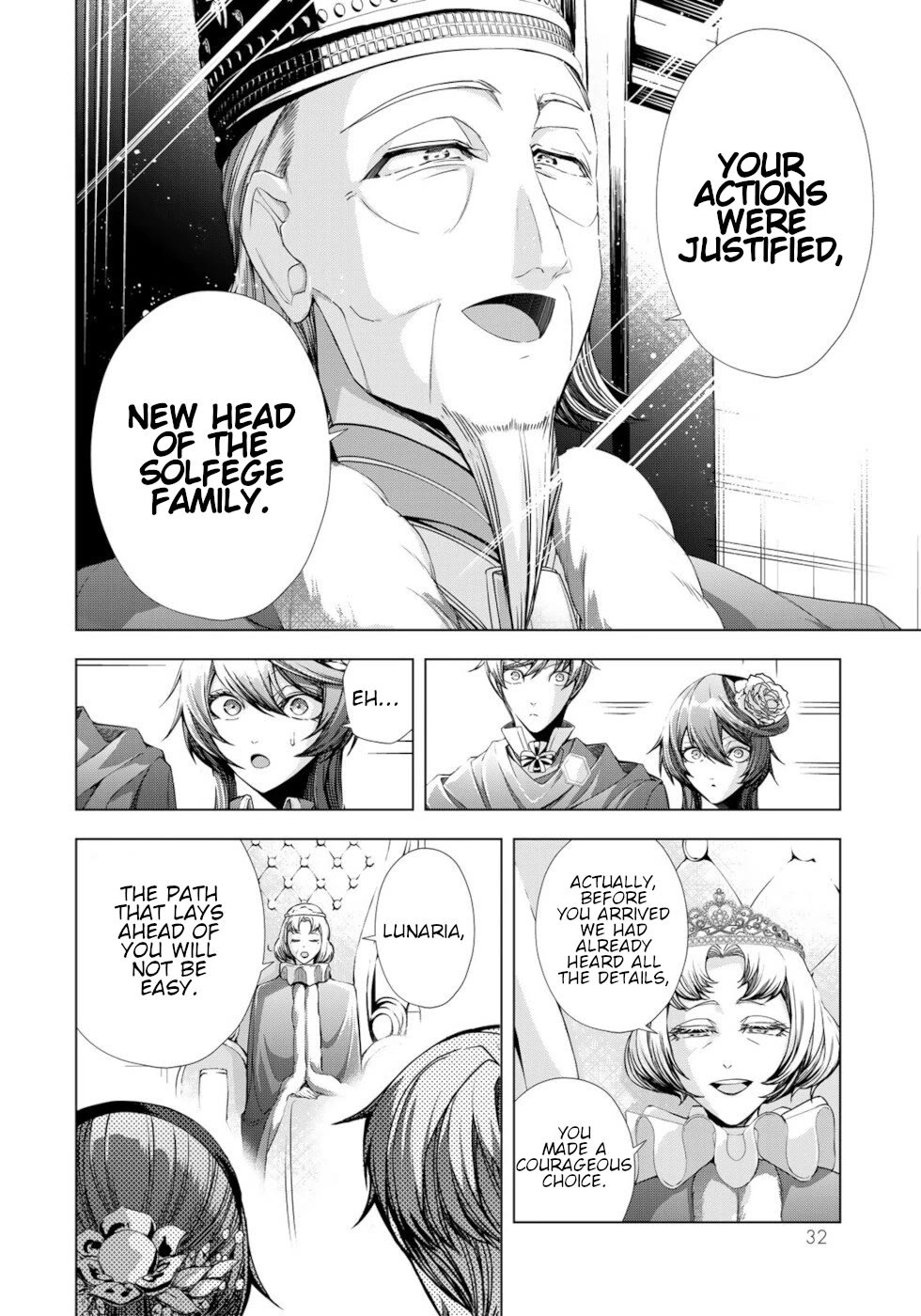 A Splendid Revenge Story of a Super-Dreadnought Cheat Villainess Chapter 9 page 29 - Chapter 9: Audience