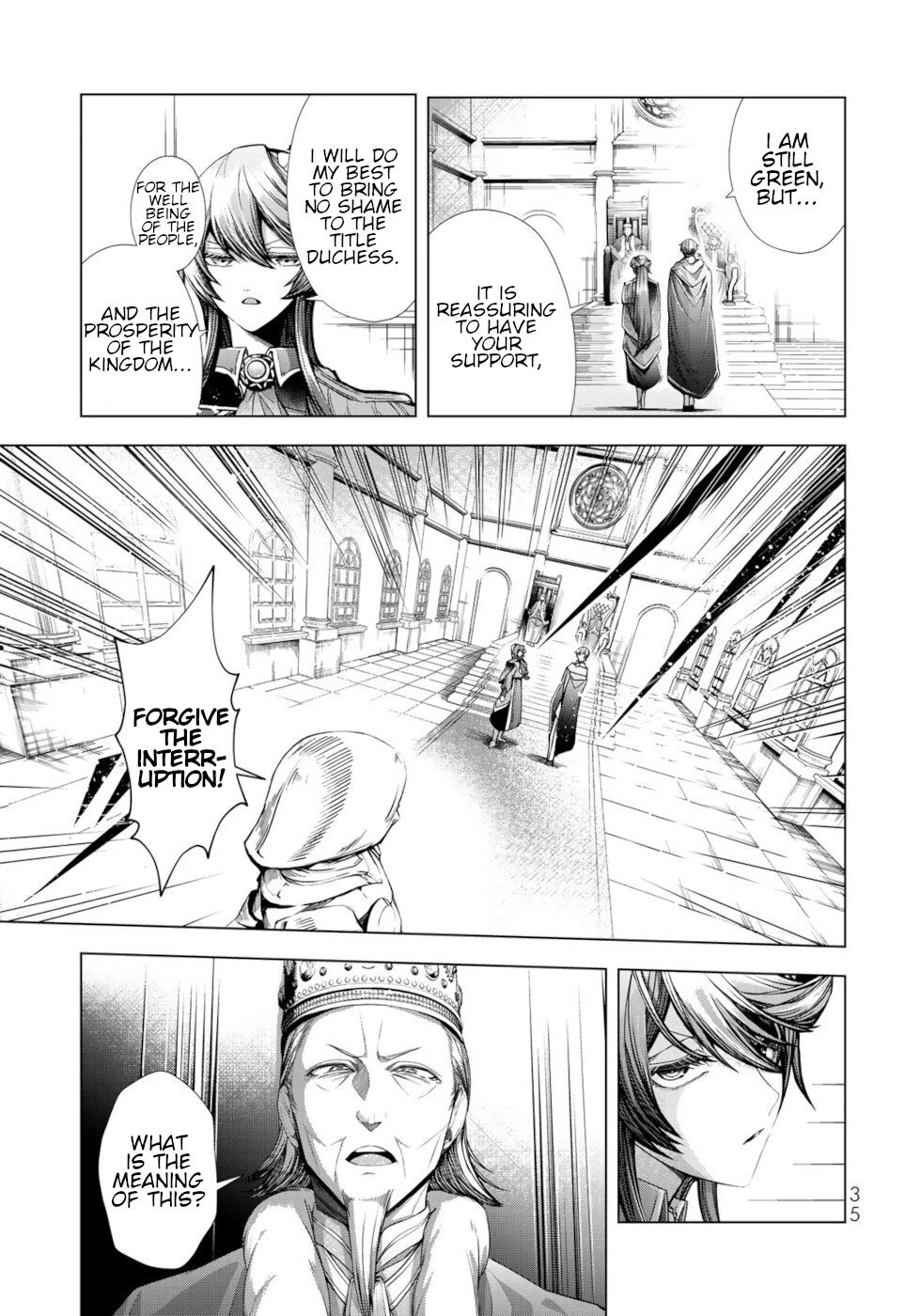 A Splendid Revenge Story of a Super-Dreadnought Cheat Villainess Chapter 9 page 32 - Chapter 9: Audience