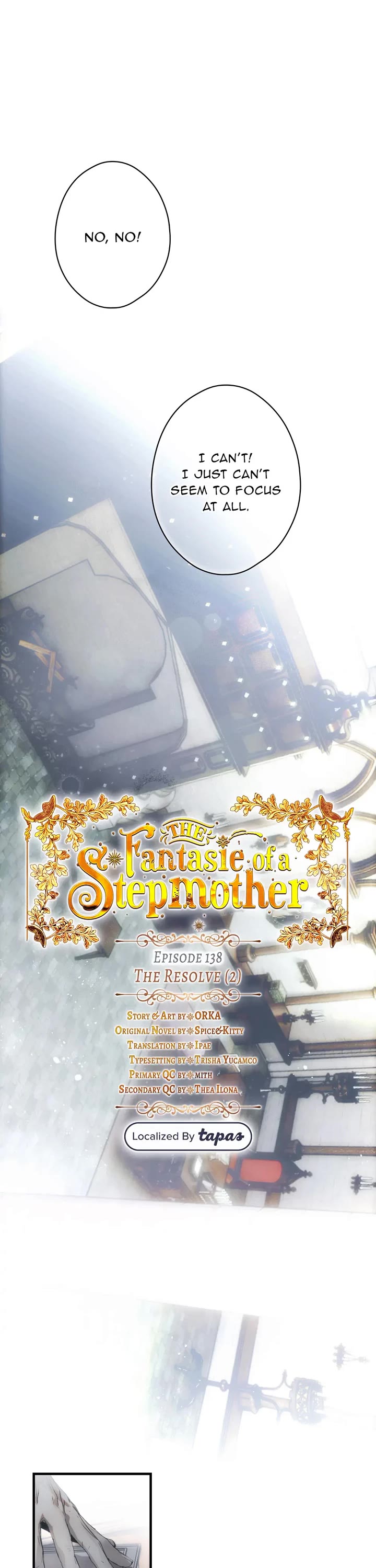 A Stepmother's Fairy Tale Chapter 138 page 1 - Chapter 138: The Resolve (2)