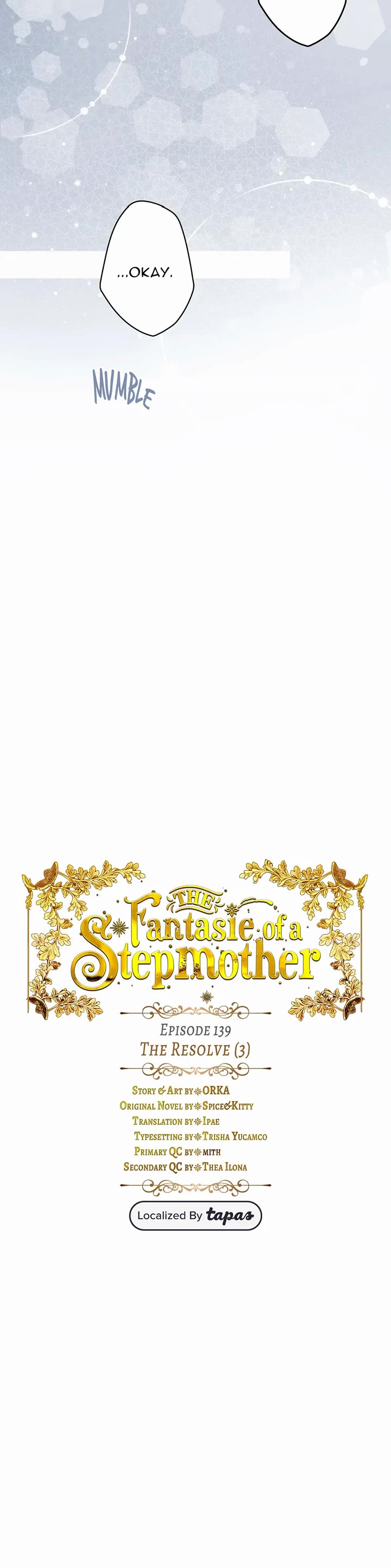 A Stepmother's Fairy Tale Chapter 139 page 10 - Chapter 139: The Resolve (3)
