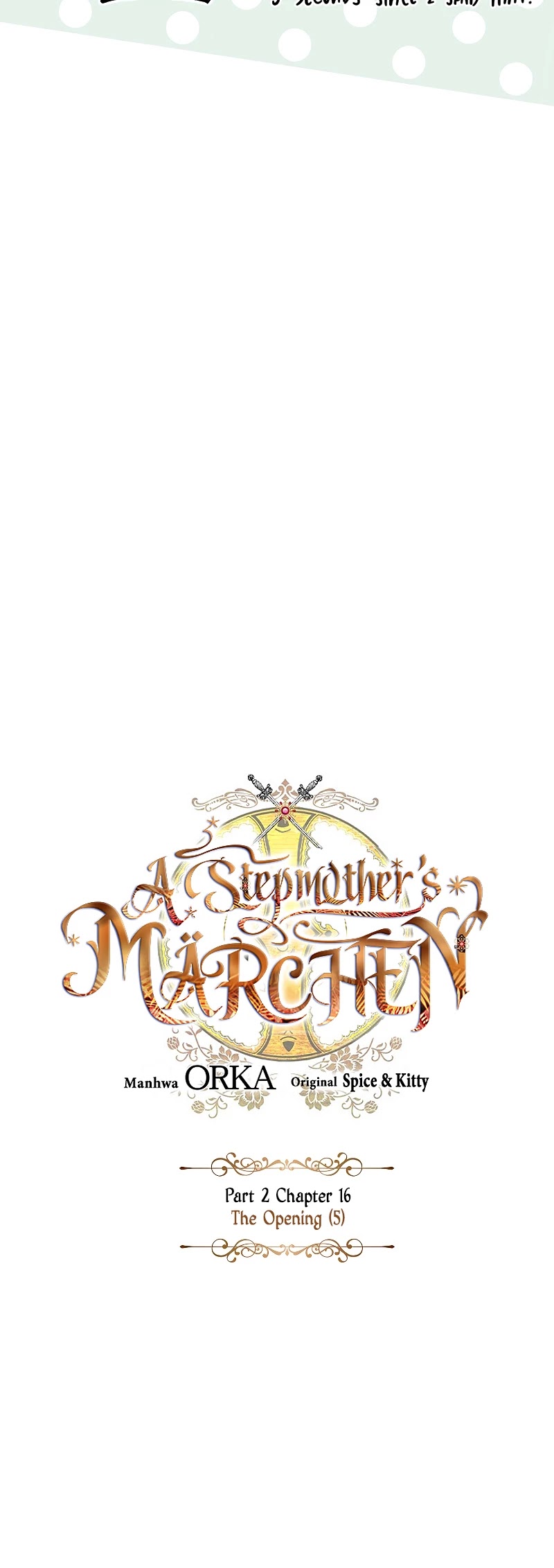 A Stepmother's Fairy Tale Chapter 81 page 6 - Chapter 81