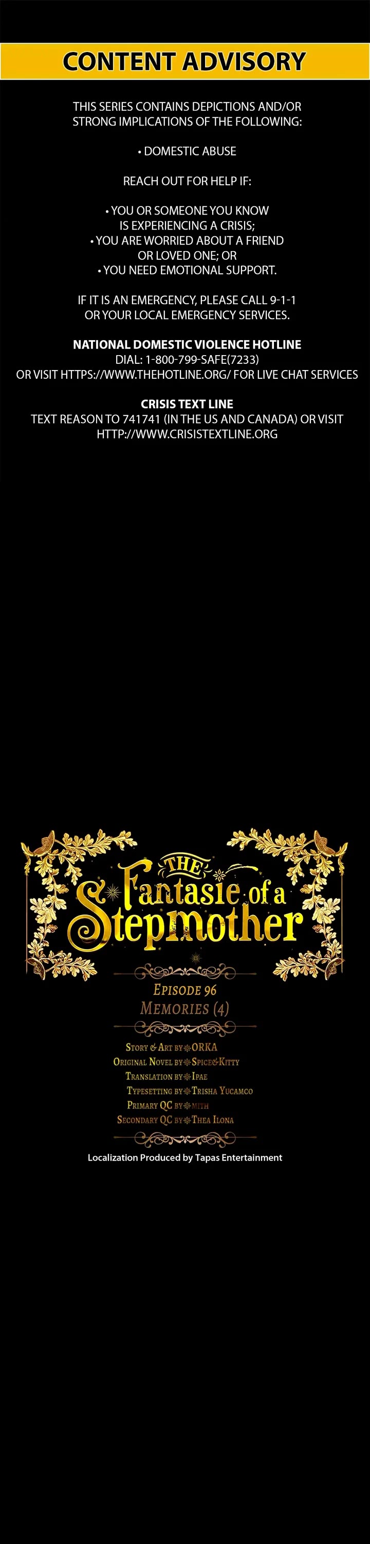 A Stepmother's Fairy Tale Chapter 96 page 1 - Chapter 96: Memories (4)