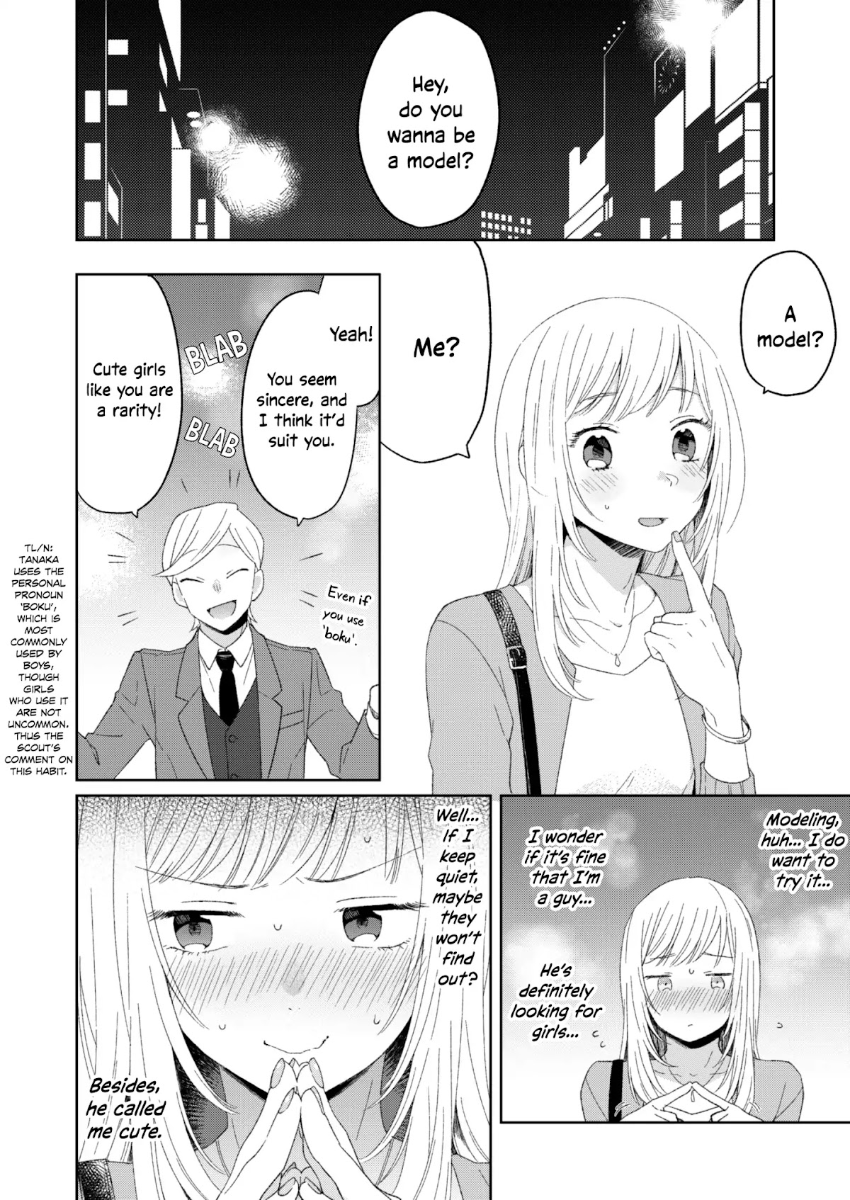 A Story About A Boy Scouted To Be A Model Chapter 0 page 2 - Chapter 0: Oneshot