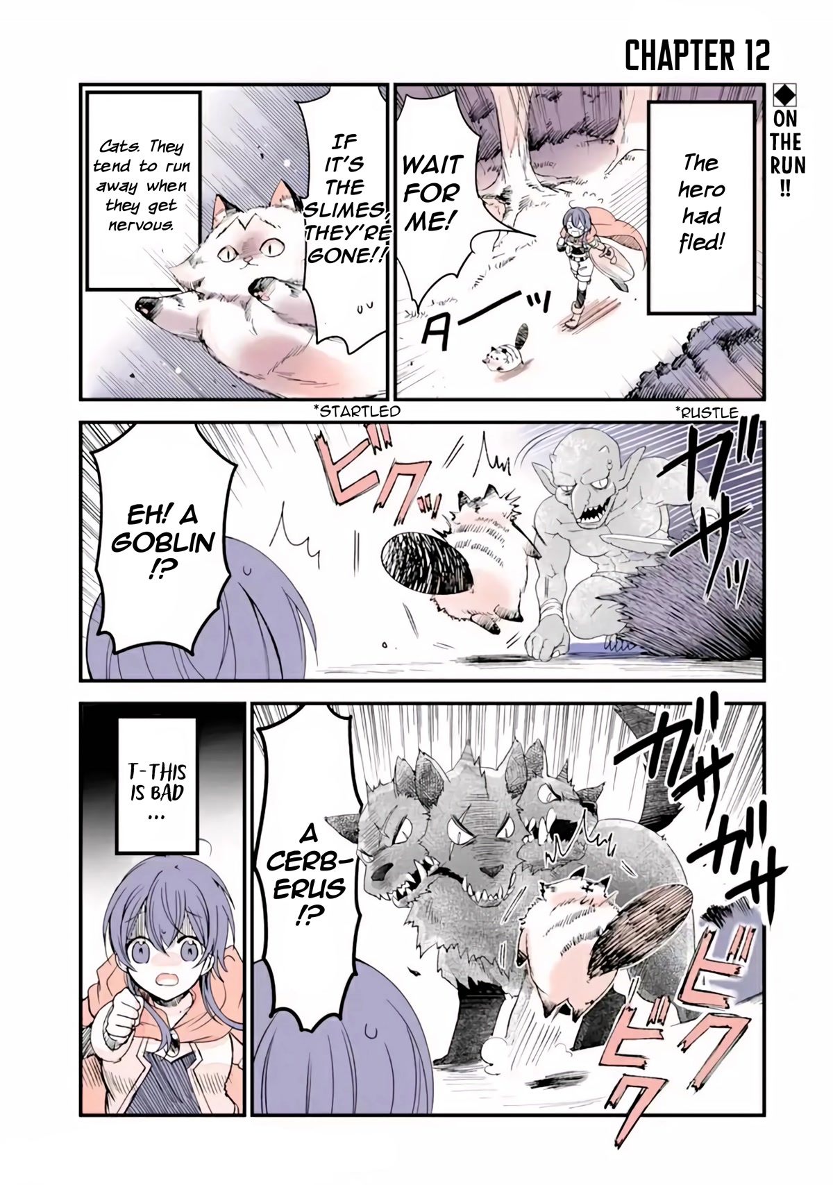 A Story about a Cat Reincarnated in a Different World Where There are no Cats. Chapter 12 page 1 - Chapter 12