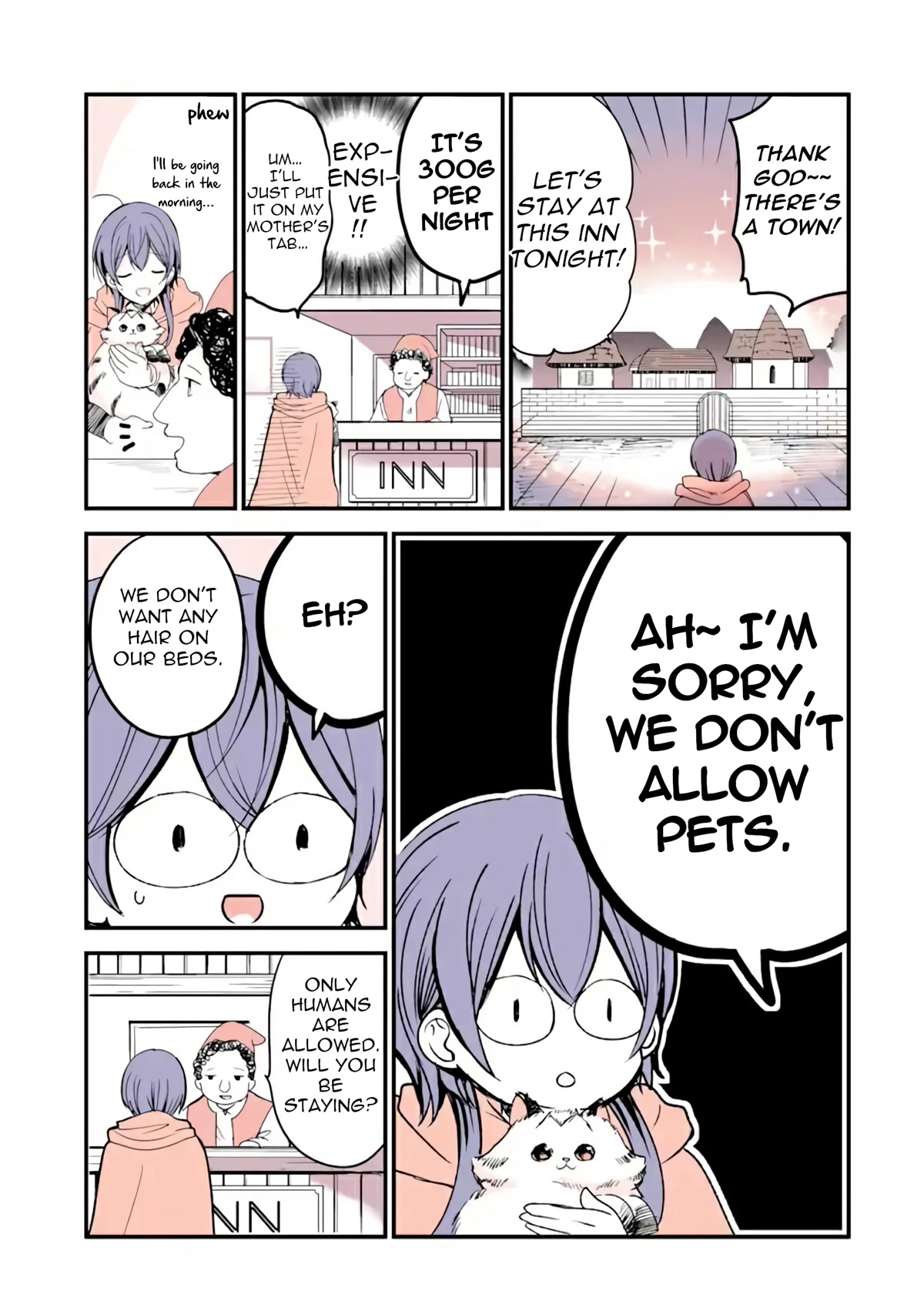 A Story about a Cat Reincarnated in a Different World Where There are no Cats. Chapter 12 page 3 - Chapter 12