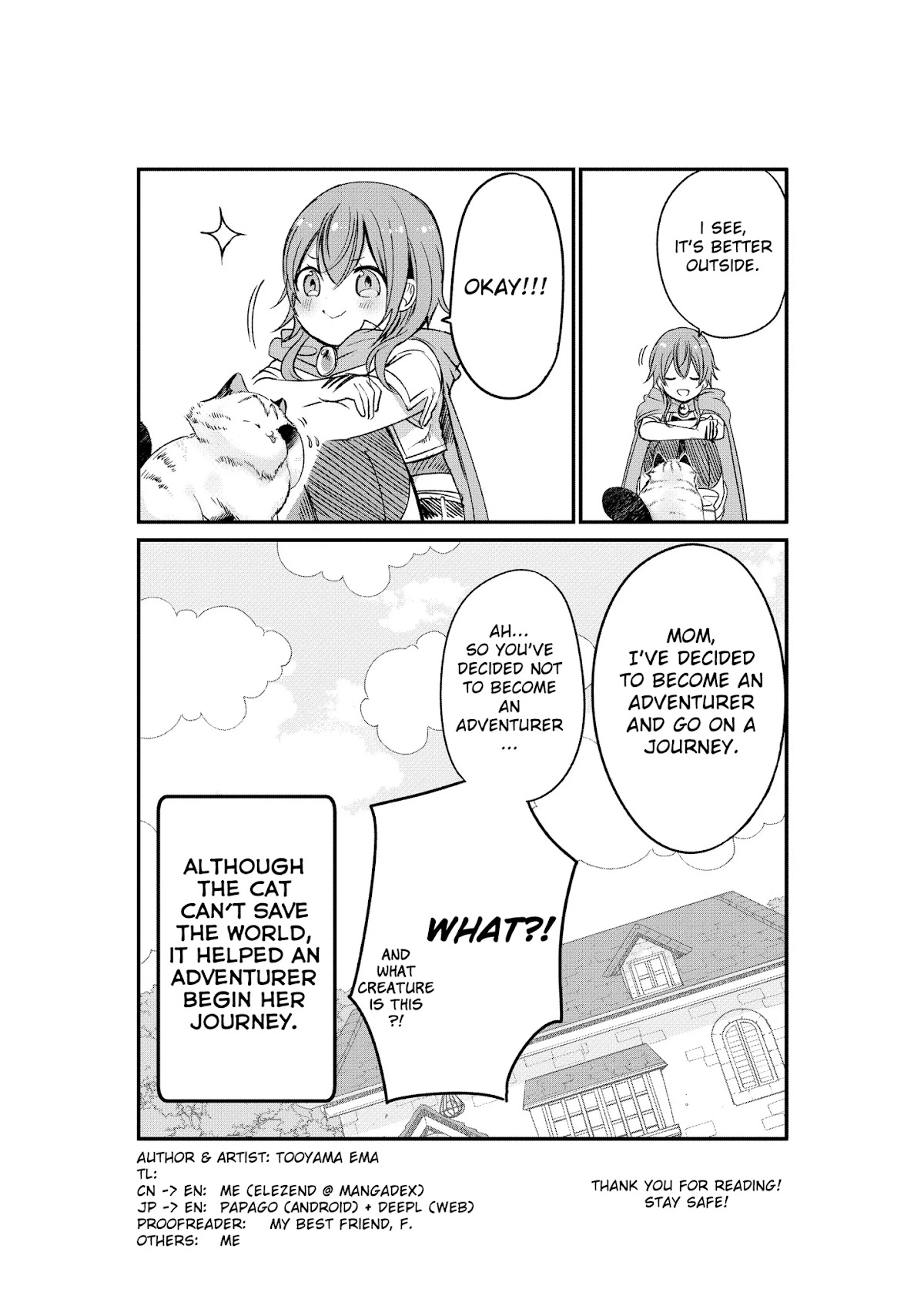A Story about a Cat Reincarnated in a Different World Where There are no Cats. Chapter 2 page 4 - Chapter 2